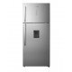 Hisense Ψυγείο Δίπορτο 553lt Total NoFrost Υ185.2xΠ79.4xΒ72.6εκ. Inox RT728N4WCE1